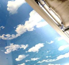 фотообои: облака на потолок - модель 1