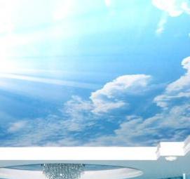 фотообои: облака на потолок - модель 2