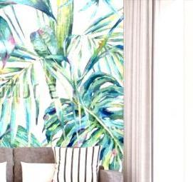 фотообои: тропические листья - модель 3