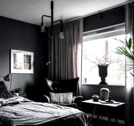 фотообои в черном цвете - модель 2