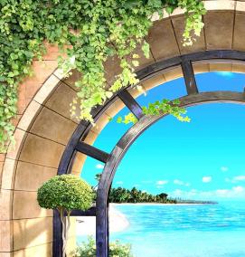 фотообои: вид с террасы - модель 3