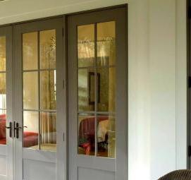 французские раздвижные двери - модель 4