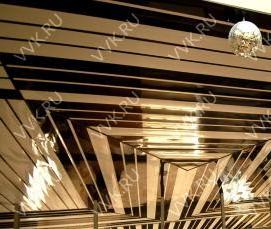 французский реечный потолок - модель 4