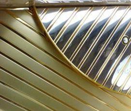 французский реечный потолок - модель 3