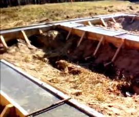 фундамент ленточный армированный - тип 4