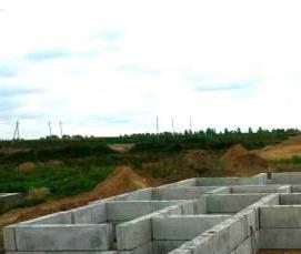 фундаментная плита под блоки фбс - модель 1