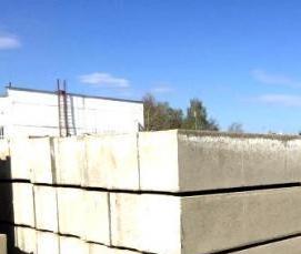 фундаментная плита под блоки фбс - модель 3