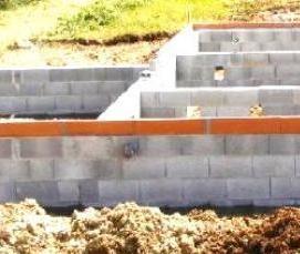 фундаментно ленточные блоки - модель 3