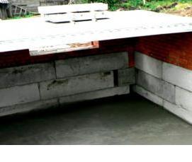 фундаментно ленточные блоки - модель 2