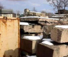 фундаментные блоки 1200х300х600 мм - вариант 1