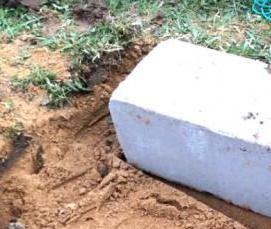 фундаментные блоки 20 см - тип 1