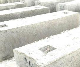 фундаментные блоки 500х600х2400 мм - вариант 2