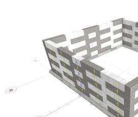 фундаментные блоки 600х600х300 мм - тип 1