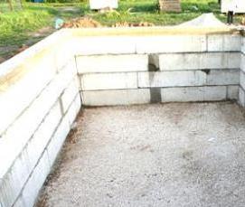 фундаментные блоки фбс армирование - модель 3