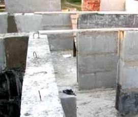 фундаментные блоки малого размера - модель 4