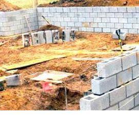 фундаментные блоки под колонну - модель 2