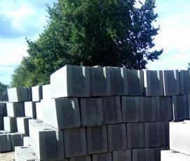 фундаментные блоки сплошные фбс - тип 1