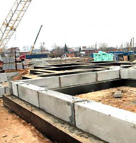 фундаментный бетон - модель 1