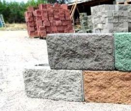 фундаментный блок 200х200х400 мм - тип 2