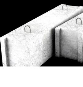 фундаментный блок 400 600 мм - модель 1