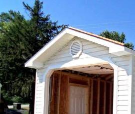 Гаражные боксы из металлоконструкций - модель 2