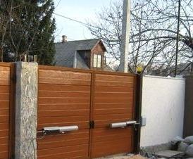 Гаражные вороты электрический - вариант 4