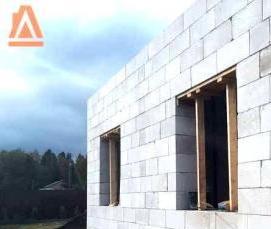 Газобетонные блоки с облицовкой - модель 1