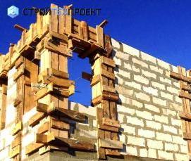 Газобетонные блоки с облицовкой - модель 2