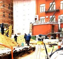 Геодезическая съемка подземных коммуникаций - модель 2