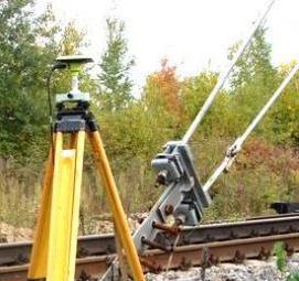 Геодезическая съемка железнодорожных путей - тип 4