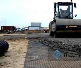 Геосетка для армирования асфальтобетона - модель 4