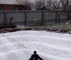 Геотекстиль для берега - модель 4