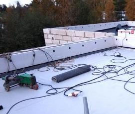 Геотекстиль под ПВХ мембрану - модель 4