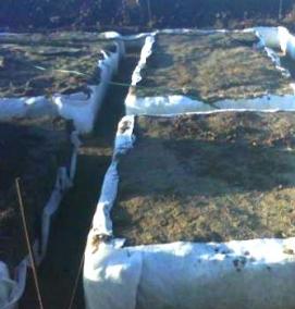 Геотекстиль под стоянку - вариант 2