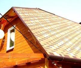 Гибкая черепица бесшовная - тип 1