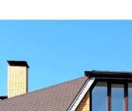 Гибкая черепица для фасада дома - вариант 2