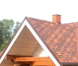 Гибкая черепица финская - вариант 4