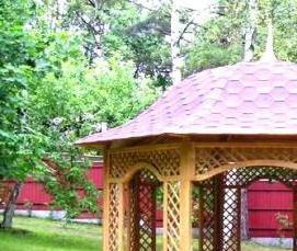 Гибкая черепица на беседку - модель 3