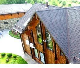 Гибкая черепица на стены - вариант 1