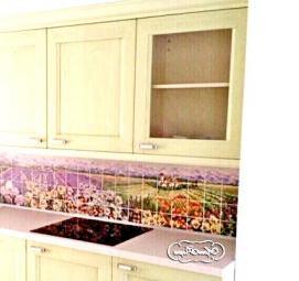 Гибкий фартук для кухни - модель 4