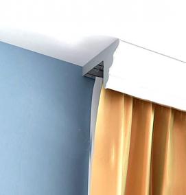 Гибкий потолочный карниз - вариант 4