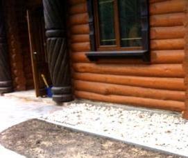 Гидроизоляция бетонной отмостки - модель 3