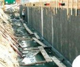 Гидроизоляция цементная с жидким стеклом - тип 3