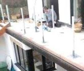 Гидроизоляция деревянного балкона - тип 3