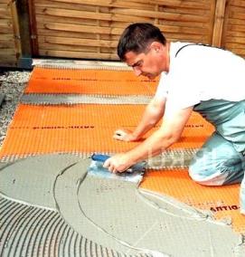 Гидроизоляция деревянной ванной комнаты - тип 2