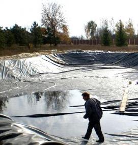Гидроизоляция для искусственных водоемов - тип 3