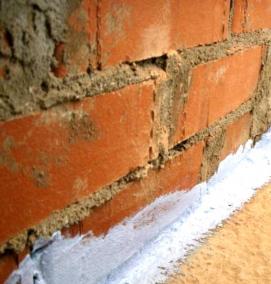 Гидроизоляция для кирпича снаружи - тип 1