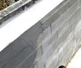 Гидроизоляция дома снаружи - тип 1