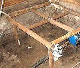 Гидроизоляция душа в деревянном доме - тип 1