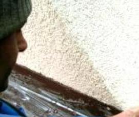 Гидроизоляция дымохода на крыше - тип 1